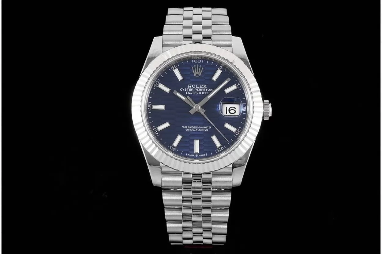 Datejust 126334 41mm Jub SS / SS Blue Textured Dial VSF DD3235 - Image 3