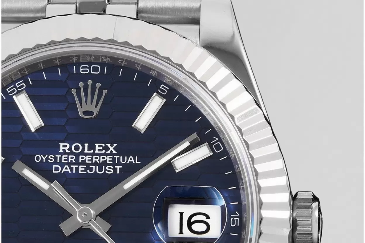 Datejust 126334 41mm Jub SS / SS Blue Textured Dial VSF DD3235 - Image 6