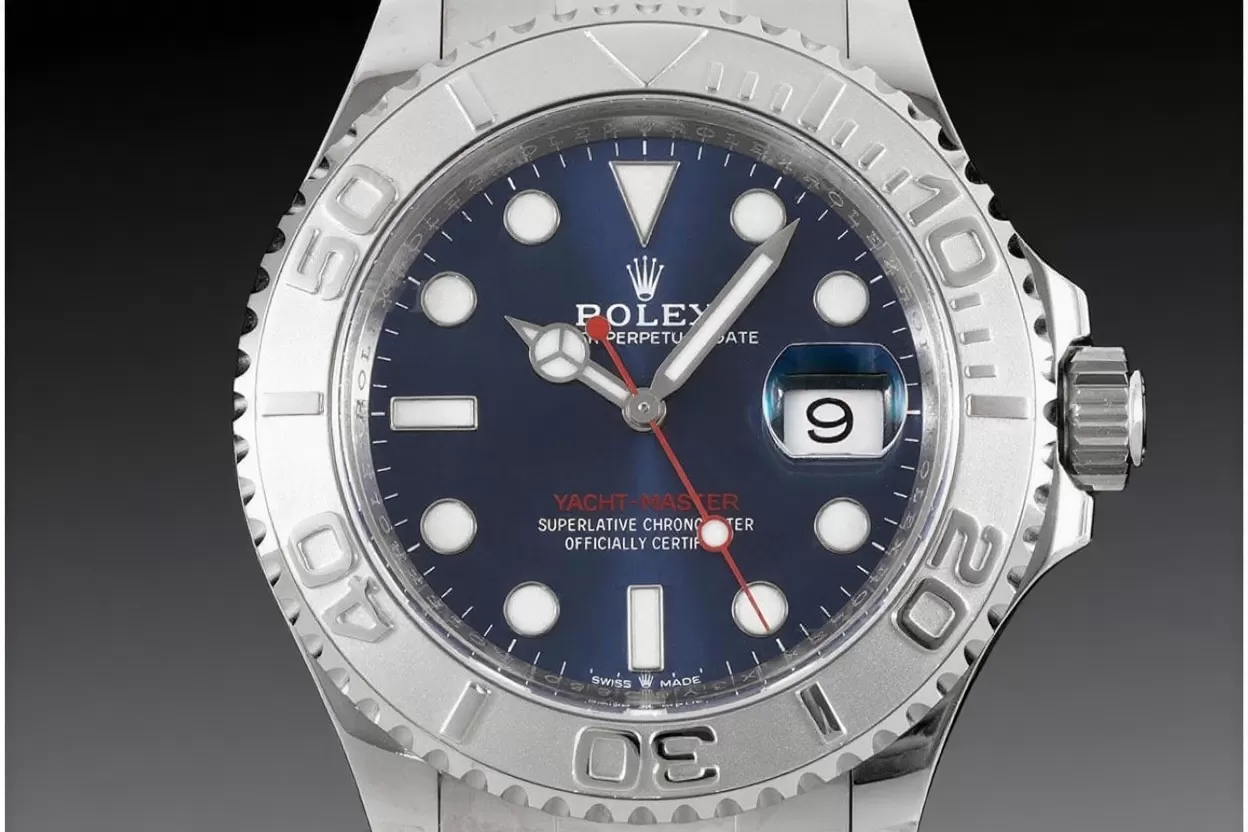 Yacht ?C Master 126622 40mm SS / SS Blue / Dot VSF DD3235 - Image 3