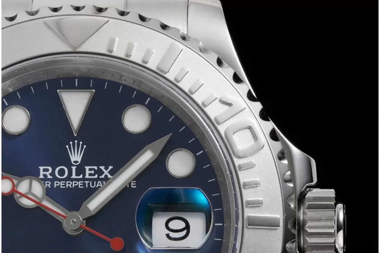 Yacht ?C Master 126622 40mm SS / SS Blue / Dot VSF DD3235 - Image 6