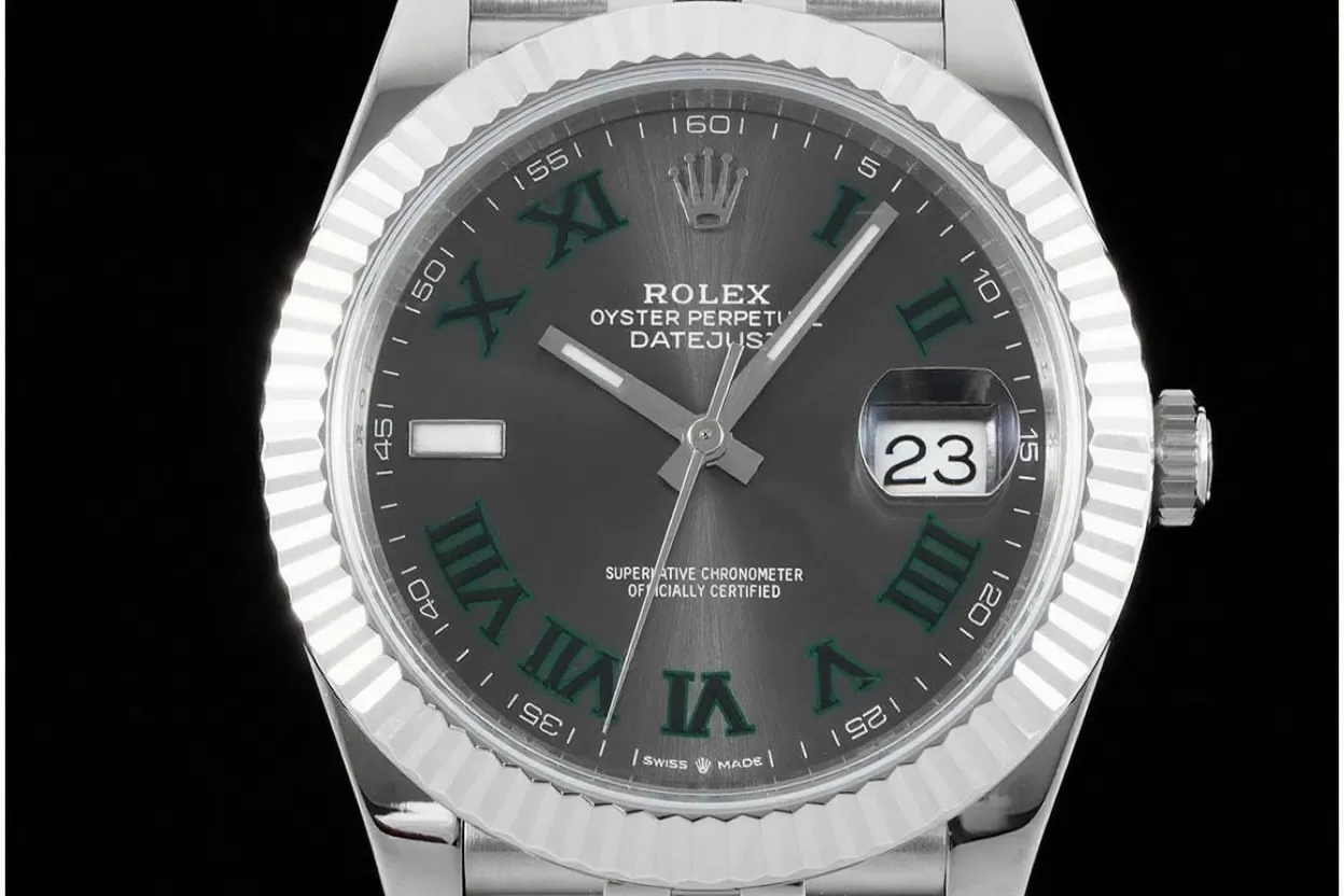 Datejust 126334 41mm Wimbledon Jub SS / SS Grey Dial VSF DD3235 - Image 2