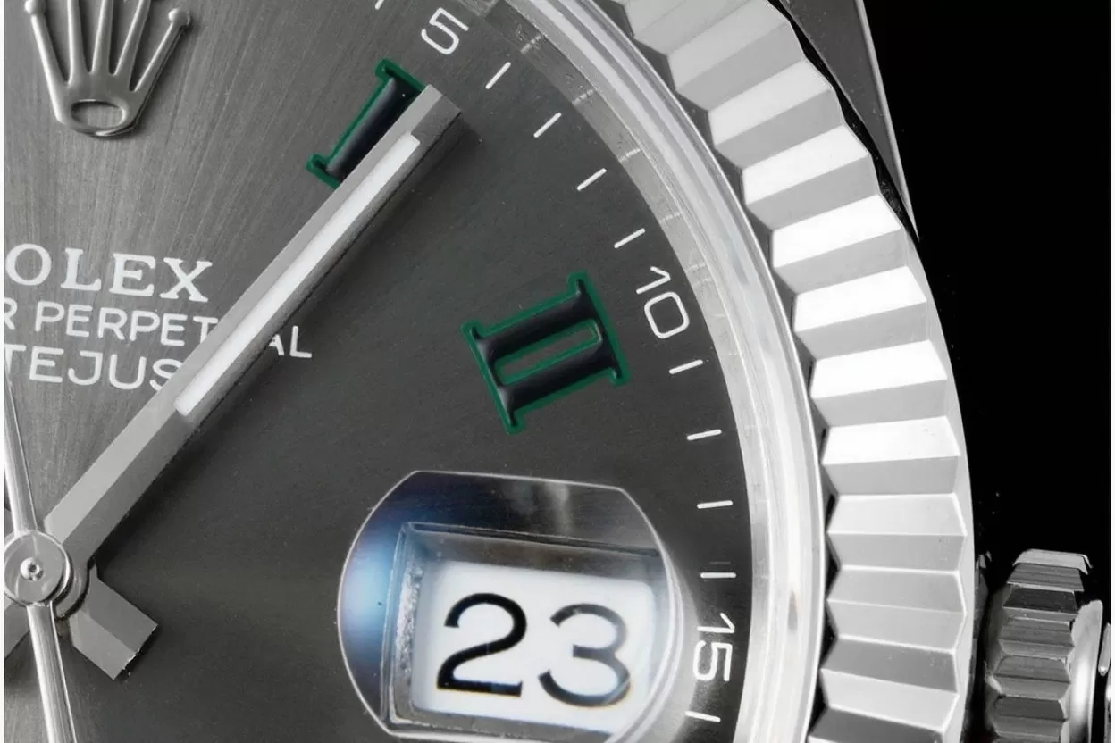 Datejust 126334 41mm Wimbledon Jub SS / SS Grey Dial VSF DD3235 - Image 5