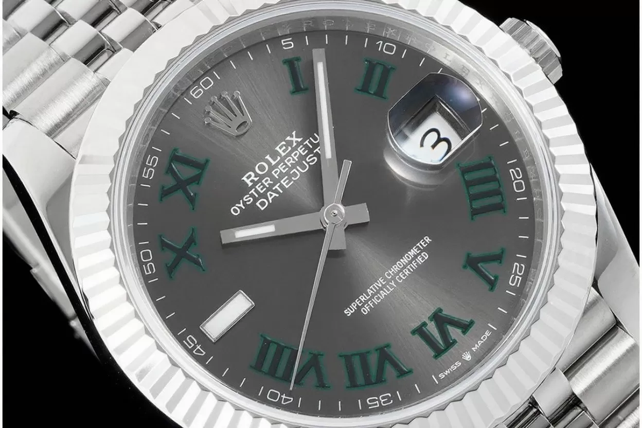 Datejust 126334 41mm Wimbledon Jub SS / SS Grey Dial VSF DD3235 - Image 4
