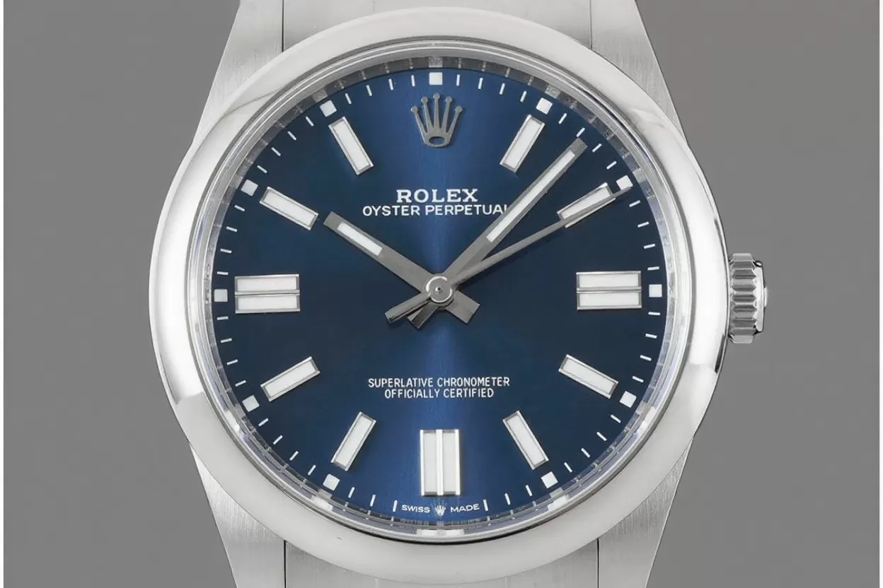 Oyster Perpetual 124300 41mm SS / SS Blue Dial VSF VS3230 - Image 2