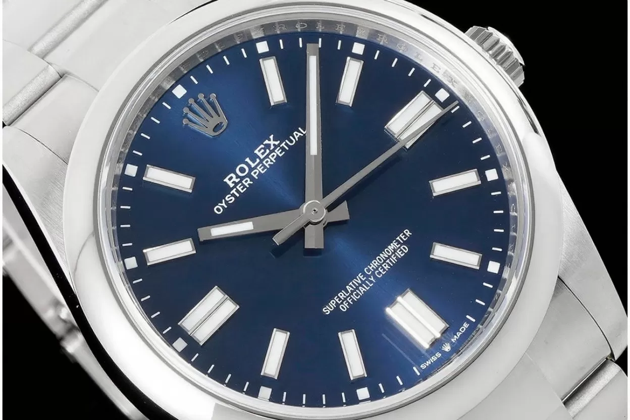 Oyster Perpetual 124300 41mm SS / SS Blue Dial VSF VS3230 - Image 4