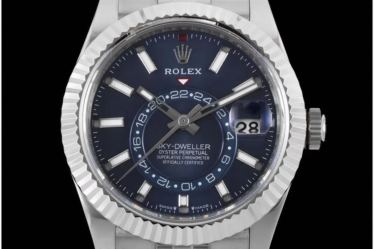 SkyDweller 326934 42mm SS / SS Blue Dial ZF A2824 - Image 2