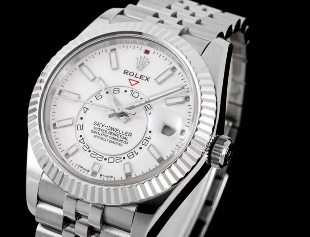 SkyDweller 326934 42mm SS / SS White Dial ZF A2824