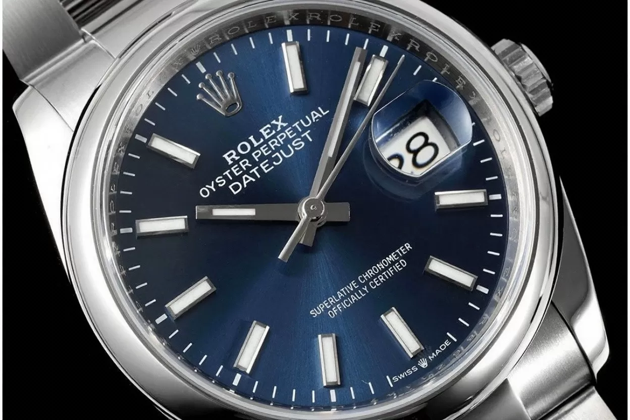 Datejust 126200 36mm Oys SS / SS Blue Dial VSF DD3235 - Image 2