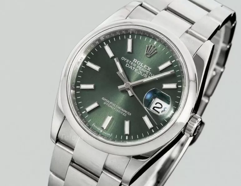 Datejust 126200 36mm Oys SS / SS Green Dial VSF DD3235