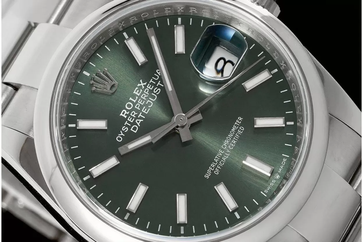 Datejust 126200 36mm Oys SS / SS Green Dial VSF DD3235 - Image 3