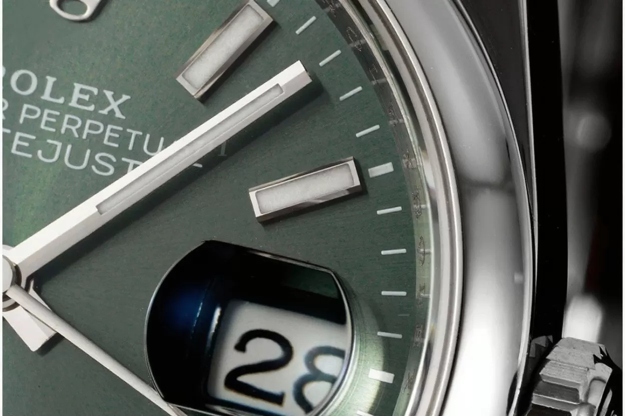 Datejust 126200 36mm Oys SS / SS Green Dial VSF DD3235 - Image 5
