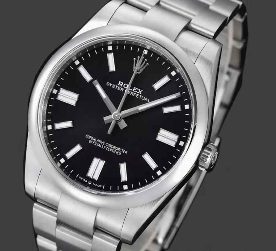 Oyster Perpetual 124300 41mm SS / SS Black Dial VSF VS3230