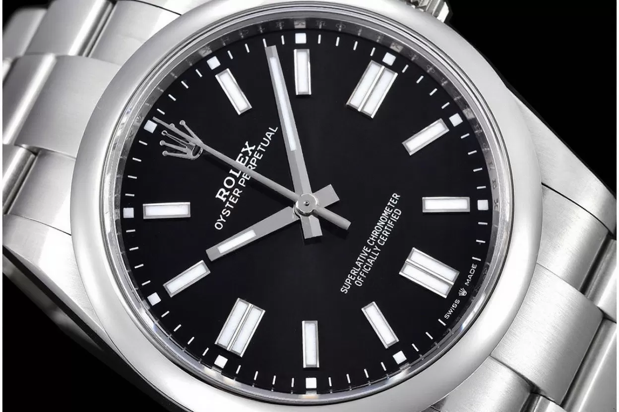 Oyster Perpetual 124300 41mm SS / SS Black Dial VSF VS3230 - Image 4
