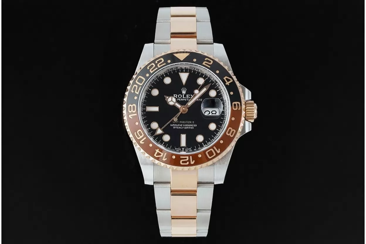 GMT Master II 126711 CHNR Rootbeer SS / RG Black Dial ARF V3 DD3285(Tungsten Heavy Version) - Image 4