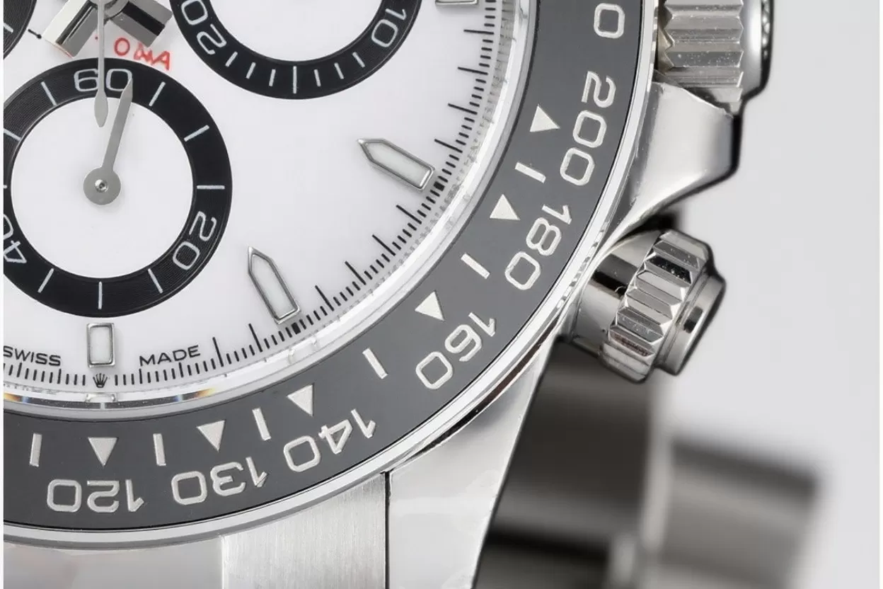Daytona 126500LN 40mm SS / SS White Dial BTF DD4131 Super Clone - Image 6