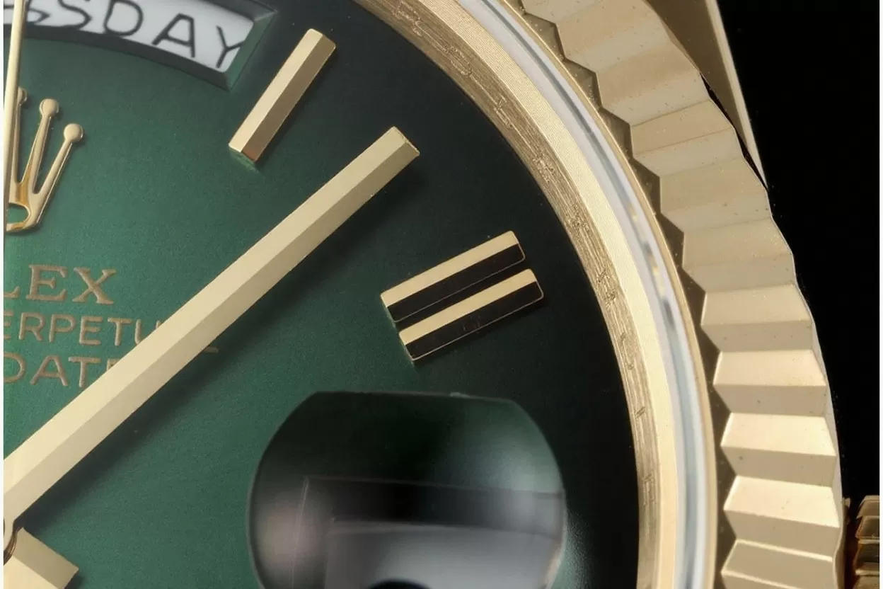 DayDate 228238 40mm YG / YG Gradient Green Dial QF V5 A2836(Gain Weight) - Image 5
