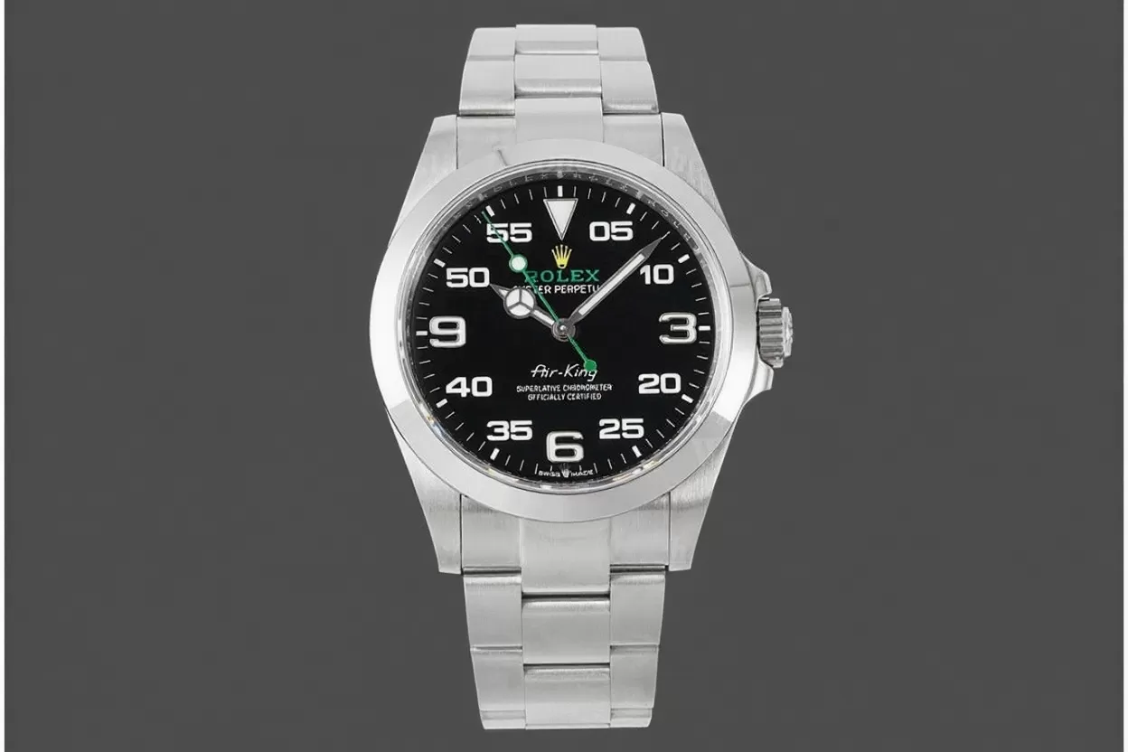 Airking 126900 40mm SS / SS Black Dial VSF VS3230