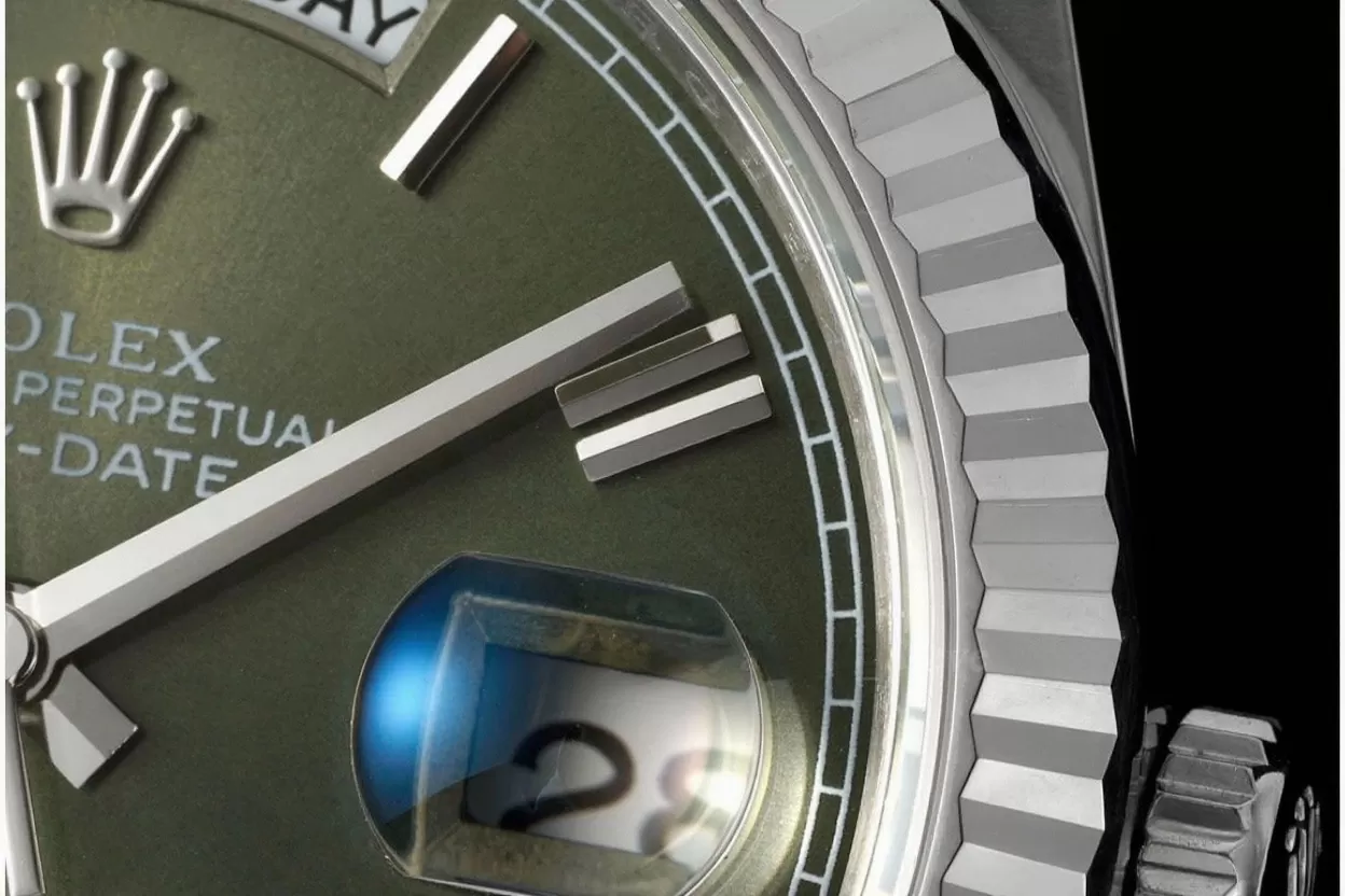 DayDate 228239 40mm SS / SS Green Dial THBF V3 SH3255(Tungsten Heavy Version) - Image 2