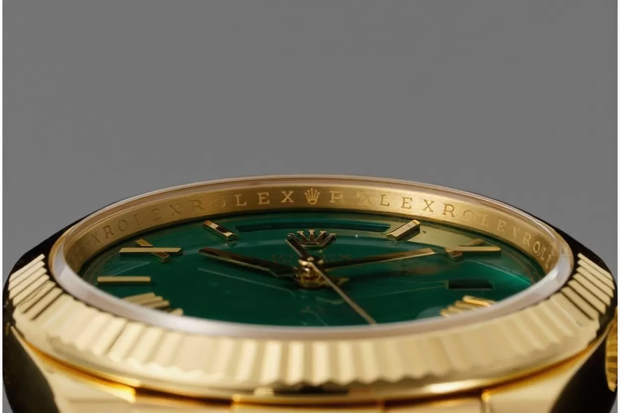DayDate 228238 40mm YG / YG Green Dial THBF V3 SH3255(Tungsten Heavy Version) - Image 3
