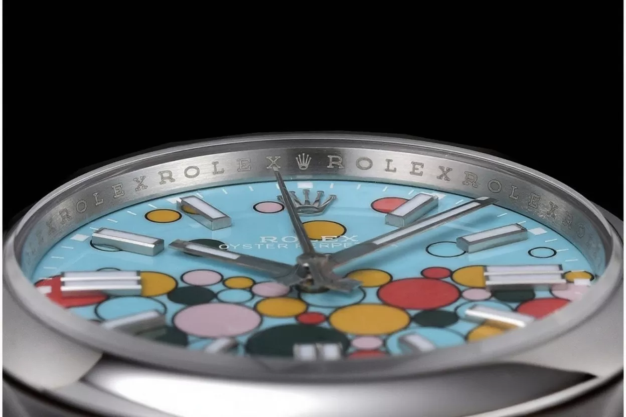 Oyster Perpetual 124300 41mm SS / SS Celebration Dial VSF VS3230 - Image 3