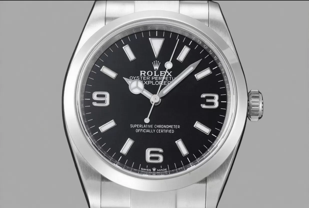 Explorer I 124270 36mm SS / SS Black Dial VSF VS3230