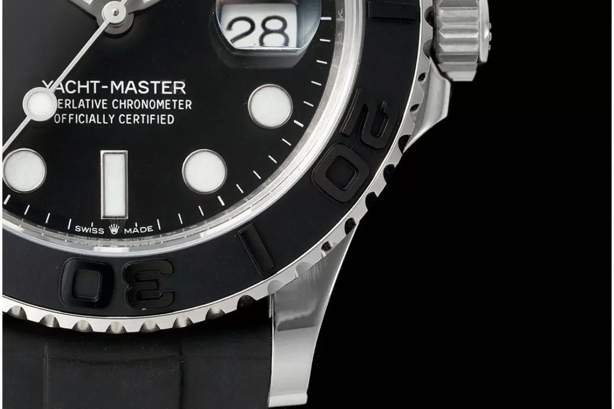 Yacht ?C Master 226659 42mm SS / RU Black / Dot TEDF V3 DD3235(Tungsten Heavy Version) - Image 5