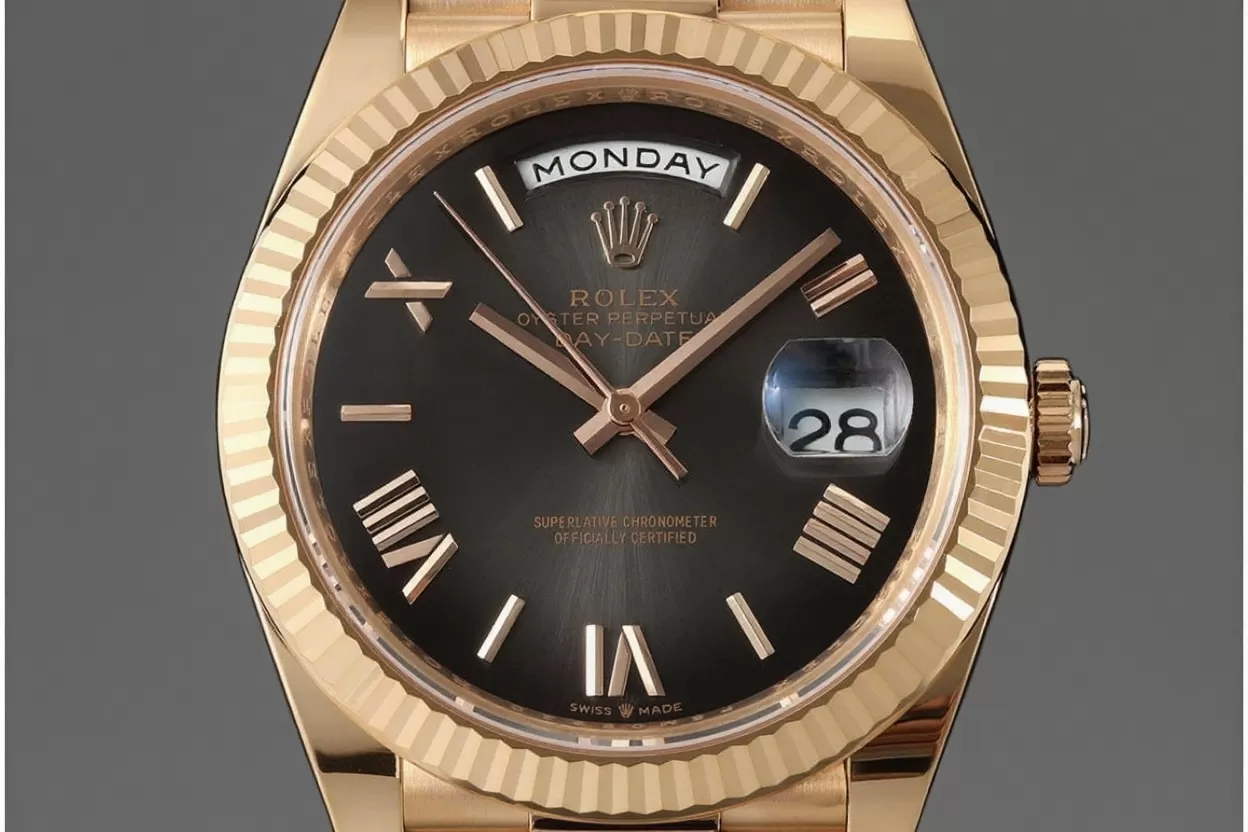 DayDate 228235 40mm RG / RG Grey Dial THBF V3 SH3255(Tungsten Heavy Version) - Image 2