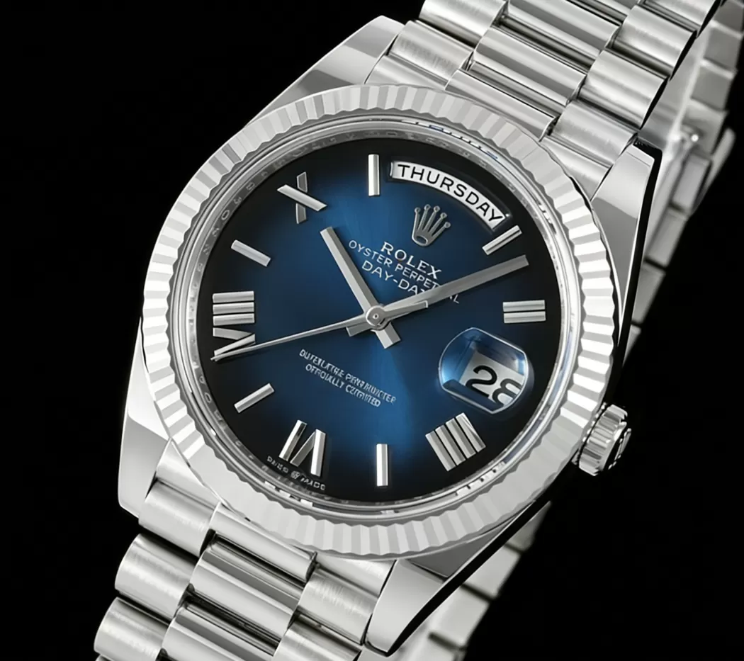 DayDate 228239 40mm SS / SS Blue Dial THBF V3 SH3255(Tungsten Heavy Version)