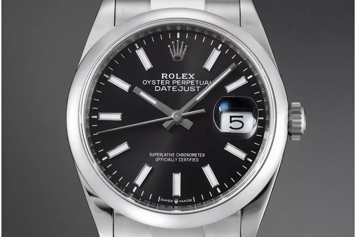 Datejust 126200 36mm Oys SS / SS Black Dial VSF DD3235 - Image 2