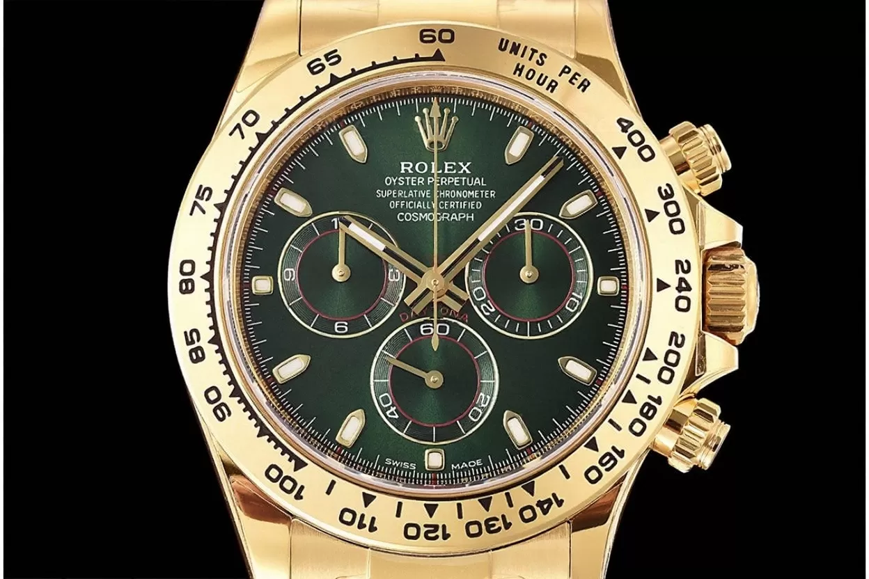 Daytona 116508 40mm YG / YG Green Dial VSF DD4130 Super Clone - Image 2