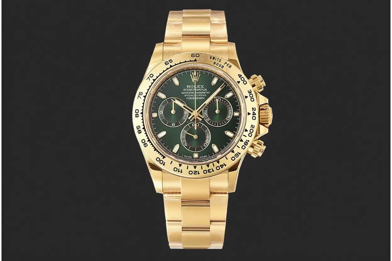Daytona 116508 40mm YG / YG Green Dial VSF DD4130 Super Clone - Image 4