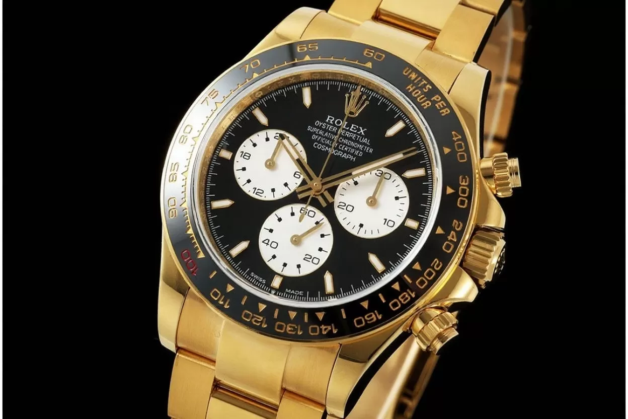 Daytona 126528 40mm Le Mans YG / YG Black Dial QF V9 SH4132 Max(Gain Weight) (24Hour Subdial)