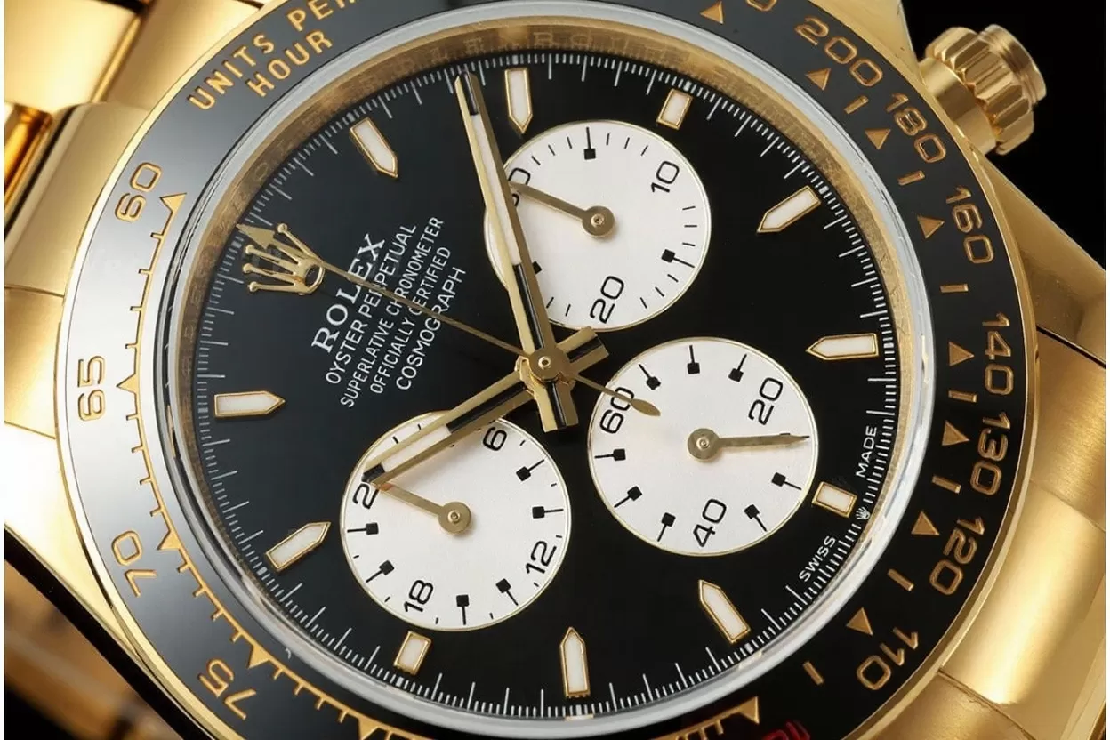 Daytona 126528 40mm Le Mans YG / YG Black Dial QF V9 SH4132 Max(Gain Weight) (24Hour Subdial) - Image 2