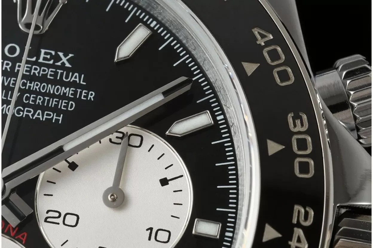 Daytona 126529 40mm Le Mans SS / SS Black Dial QF V9 SH4132 Max(Gain Weight) (24Hour Subdial) - Image 8