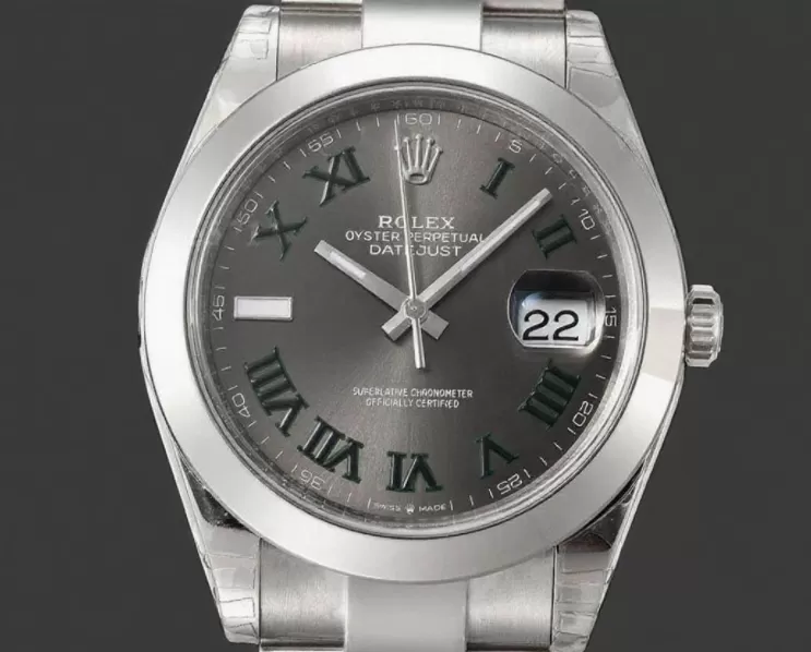 Datejust 126300 41mm Oys SS / SS Grey / Rmn VSF DD3235 - Image 2