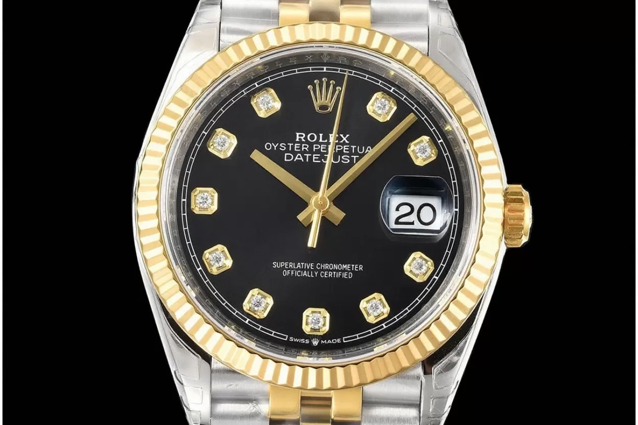 Datejust 126233 36mm Jub YG / SS Black / Dia VSF DD3235 - Image 2