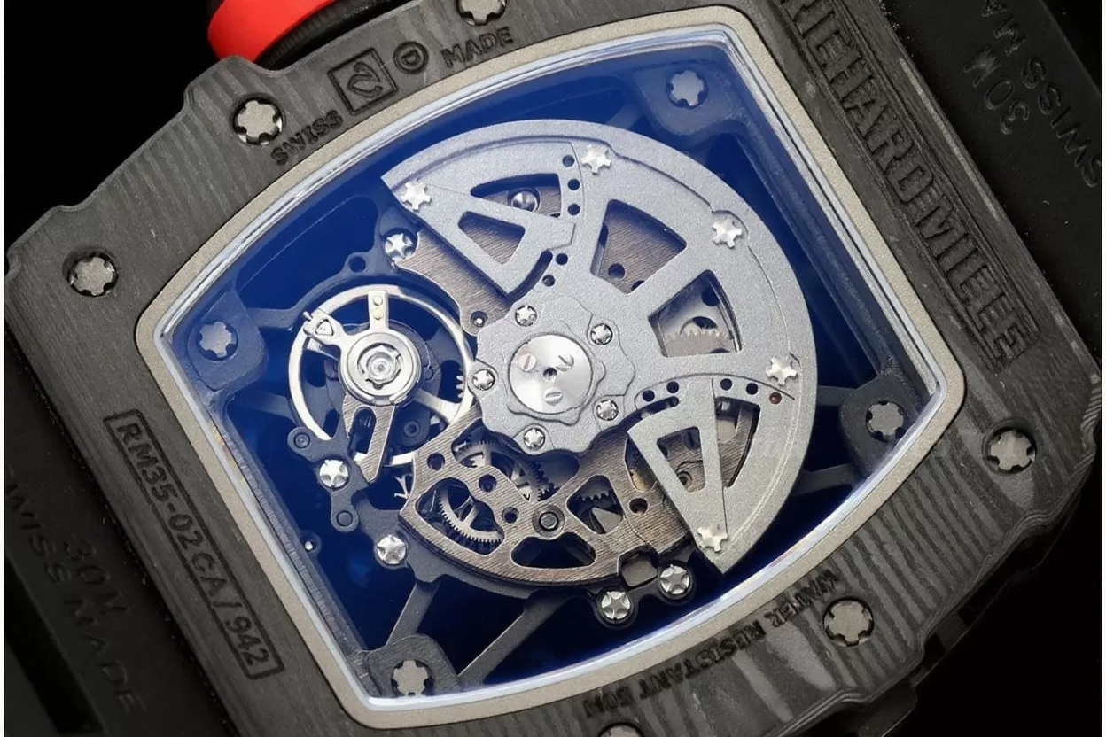 RM035 ?C 02 Black NTPT / RU Skeleton Dial ZF V6 RMAL1 - Image 6