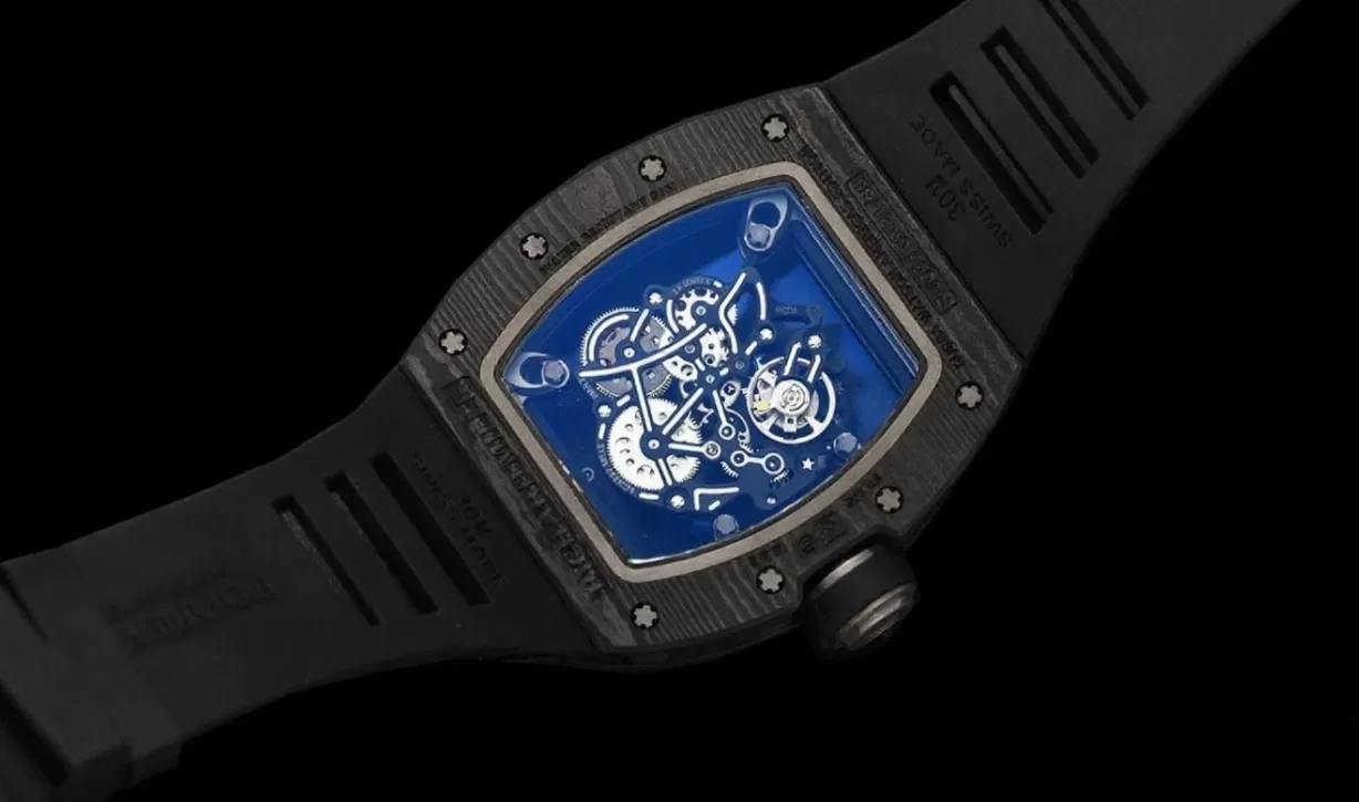 RM055 Black NTPT / RU Skeleton Dial APS RMUL2 Super Clone - Image 10