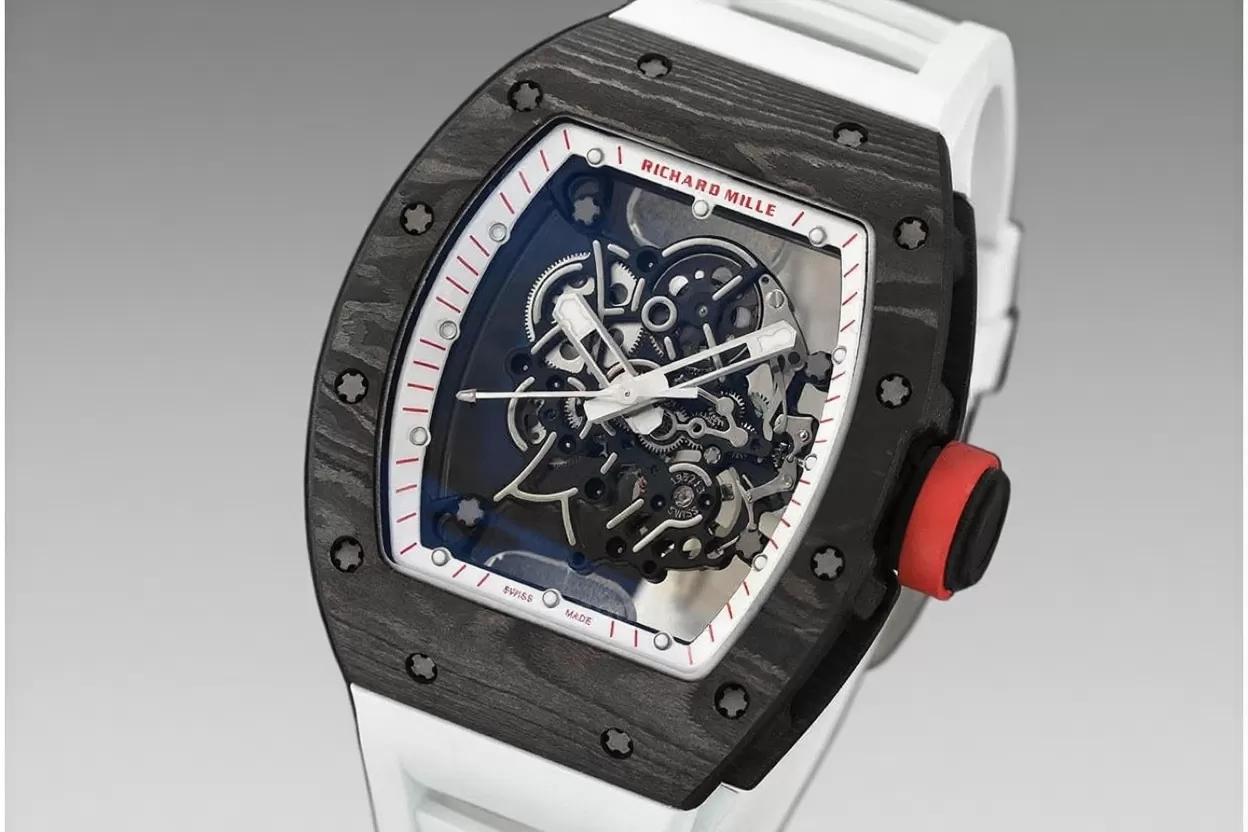 RM055 Red Crown NTPT / RU Skeleton Dial APS RMUL2 Super Clone
