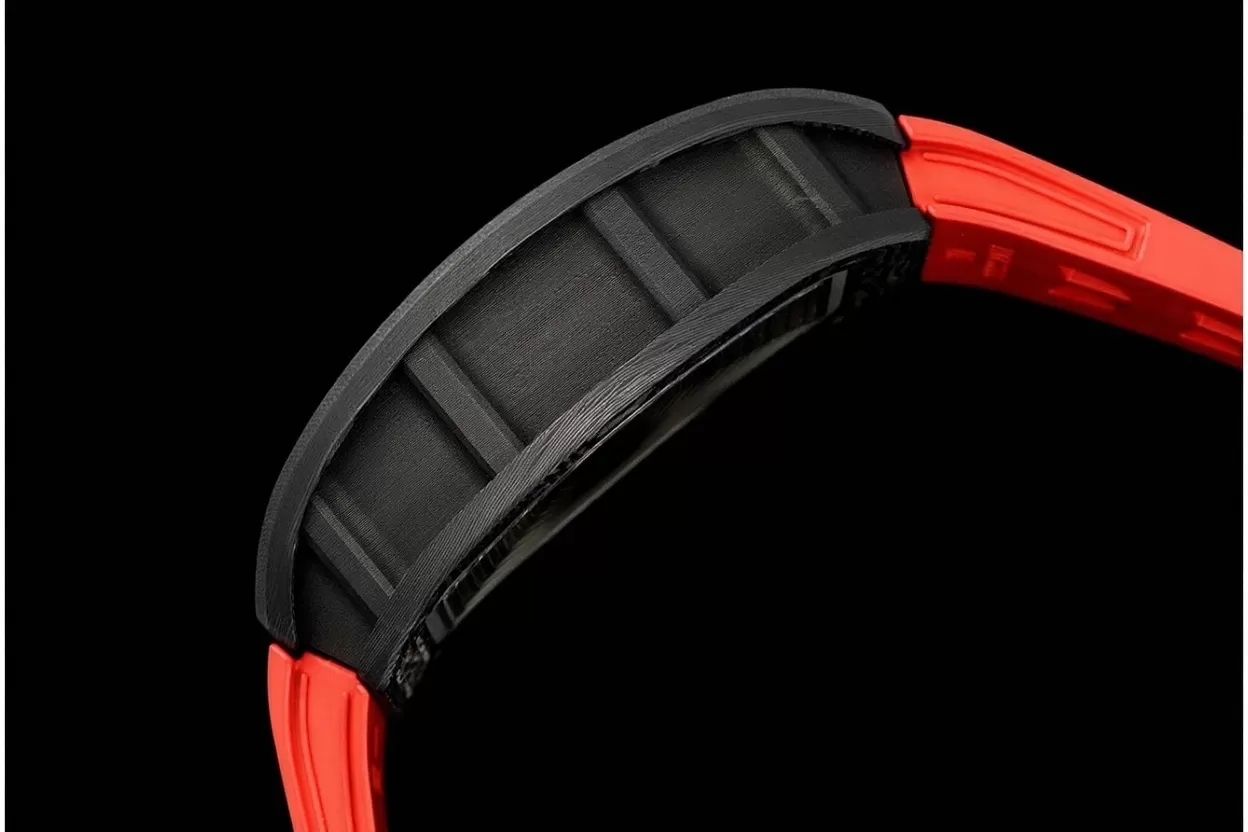 RM055 NTPT / RU Red Crown on Red Rubber Strap ZF RMUL2 Super Clone(New Rubber Strap) - Image 6