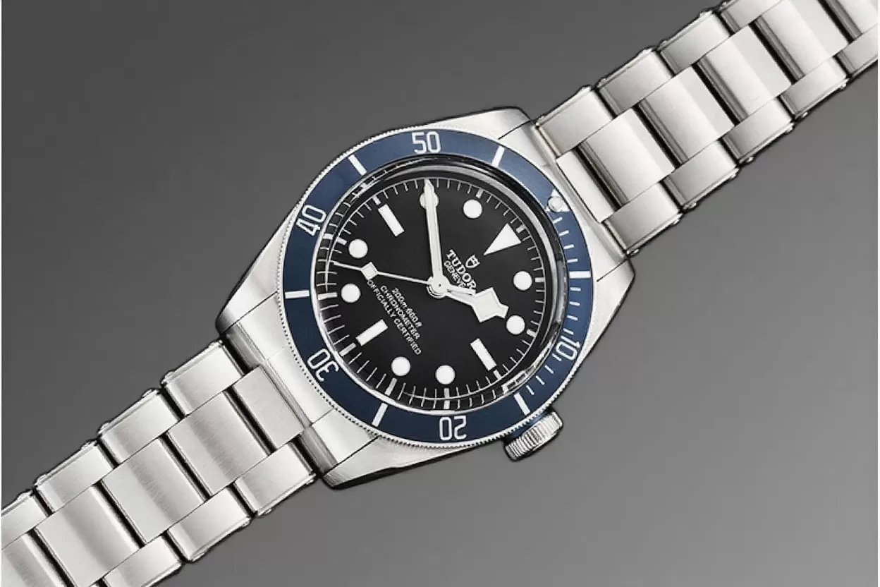 Tudor ?C Heritage Black Bay Shield SS / SS Blue / Blk ZF Asia 2824 - Image 5