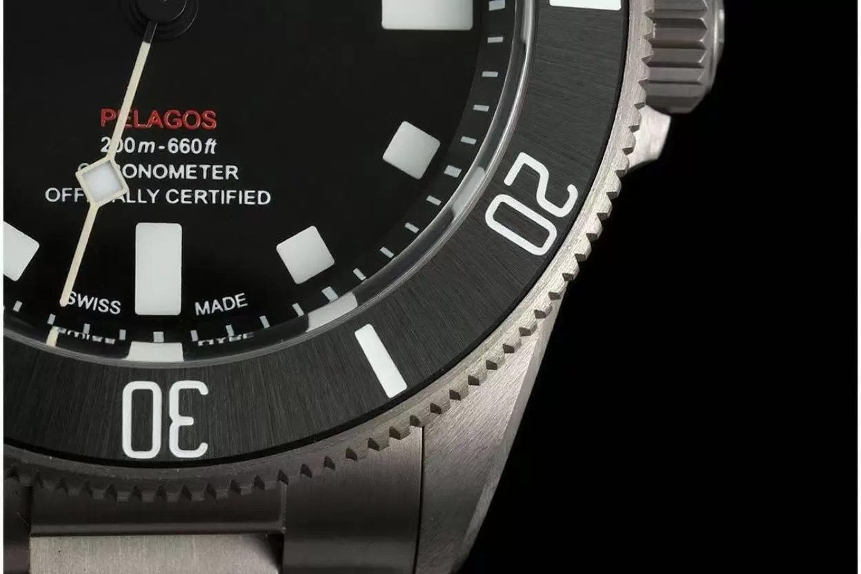 Pelagos Titanium 39mm M25407N TI / TI Black Dial ZF V3 A2824 - Image 5