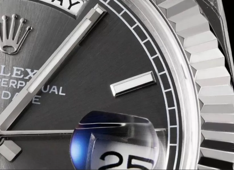 DayDate 228239 40mm Pres SS / SS Grey Dial GSF A3255 (Tungsten Heavy Version) - Image 5