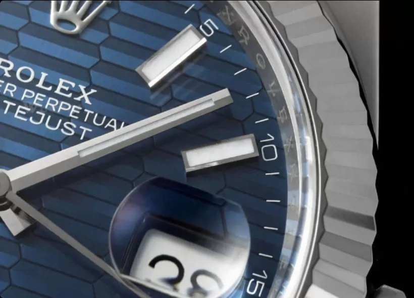 Datejust 126334 41mm Jub SS / SS Blue Textured / Stk VF DD3235 - Image 4