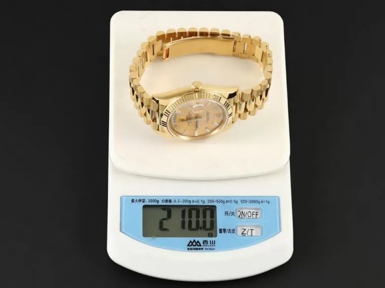 DayDate 228238 40mm YG / YG Gold / Dia RCF VR3255 (Gain Weight) - Image 19