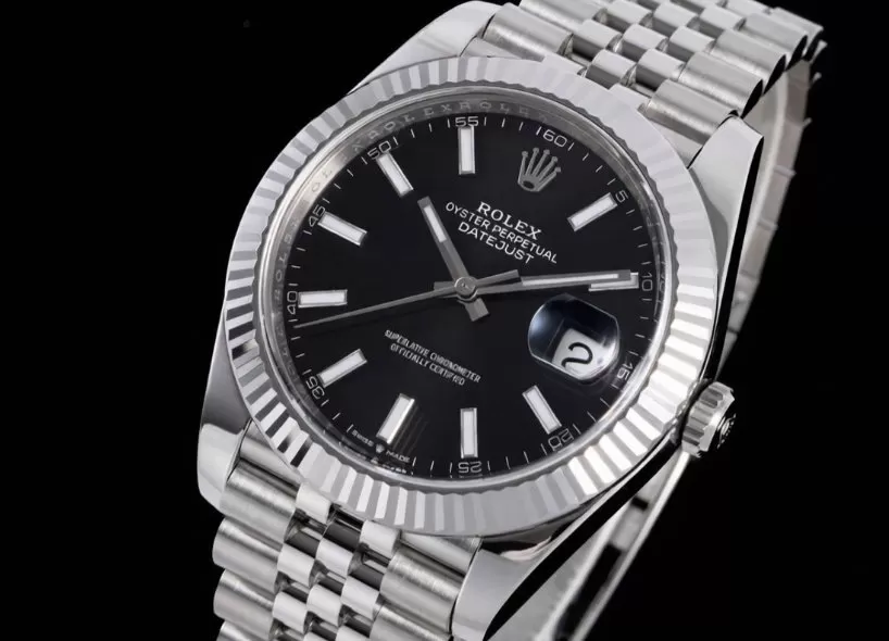 Datejust 126334 41mm Jub SS / SS Black / Stk VF DD3235