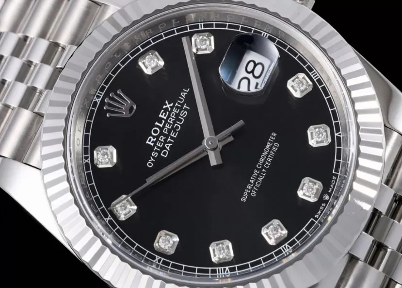 Datejust 126334 41mm Jub SS / SS Black / Dia VF DD3235 - Image 4