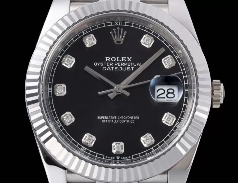 Datejust 126334 41mm Jub SS / SS Black / Dia VF DD3235 - Image 2