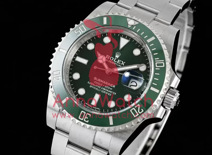 Submariner 116610LV Hulk 40mm SS / SS Green Dial VF VS3135
