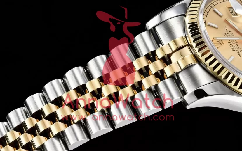 Rolex ?C DateJust Gold Stick YG / TT Jub BP Asia 2836 - Image 2